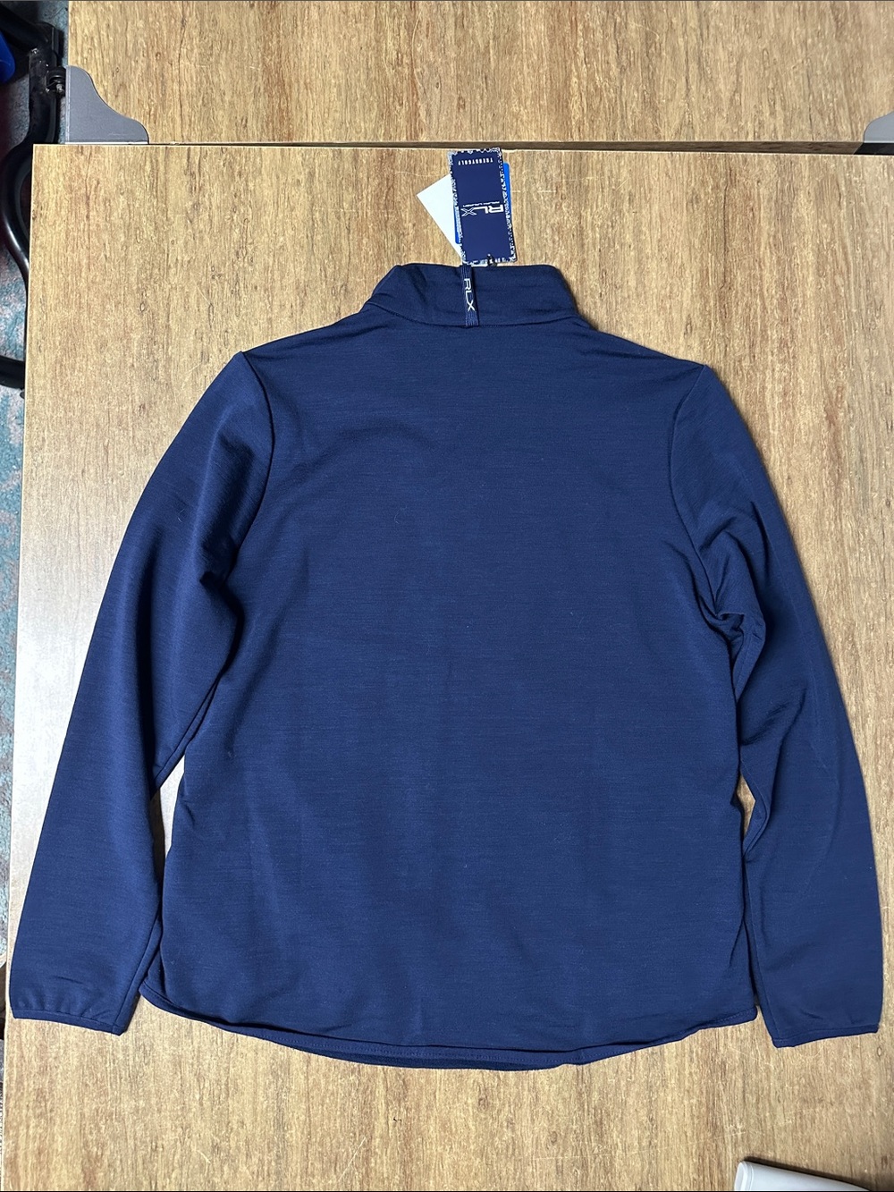 Ralph Lauren X nwt trendy golf bandana print blue white hybrid zip up jacket - Picture 6 of 8